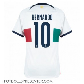 Portugal Bernardo Silva #10 Borta Matchtröja VM 2022 Kortärmad
